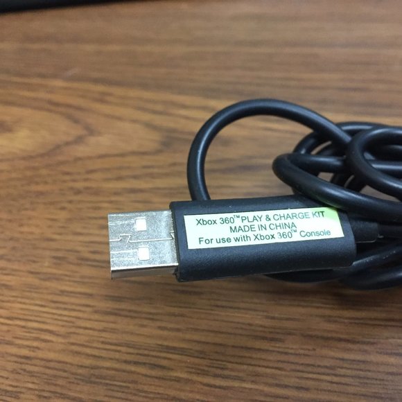 Xbox 360 Play And Charge Controller USB Charging Cable Plug - Picture 3 of 5